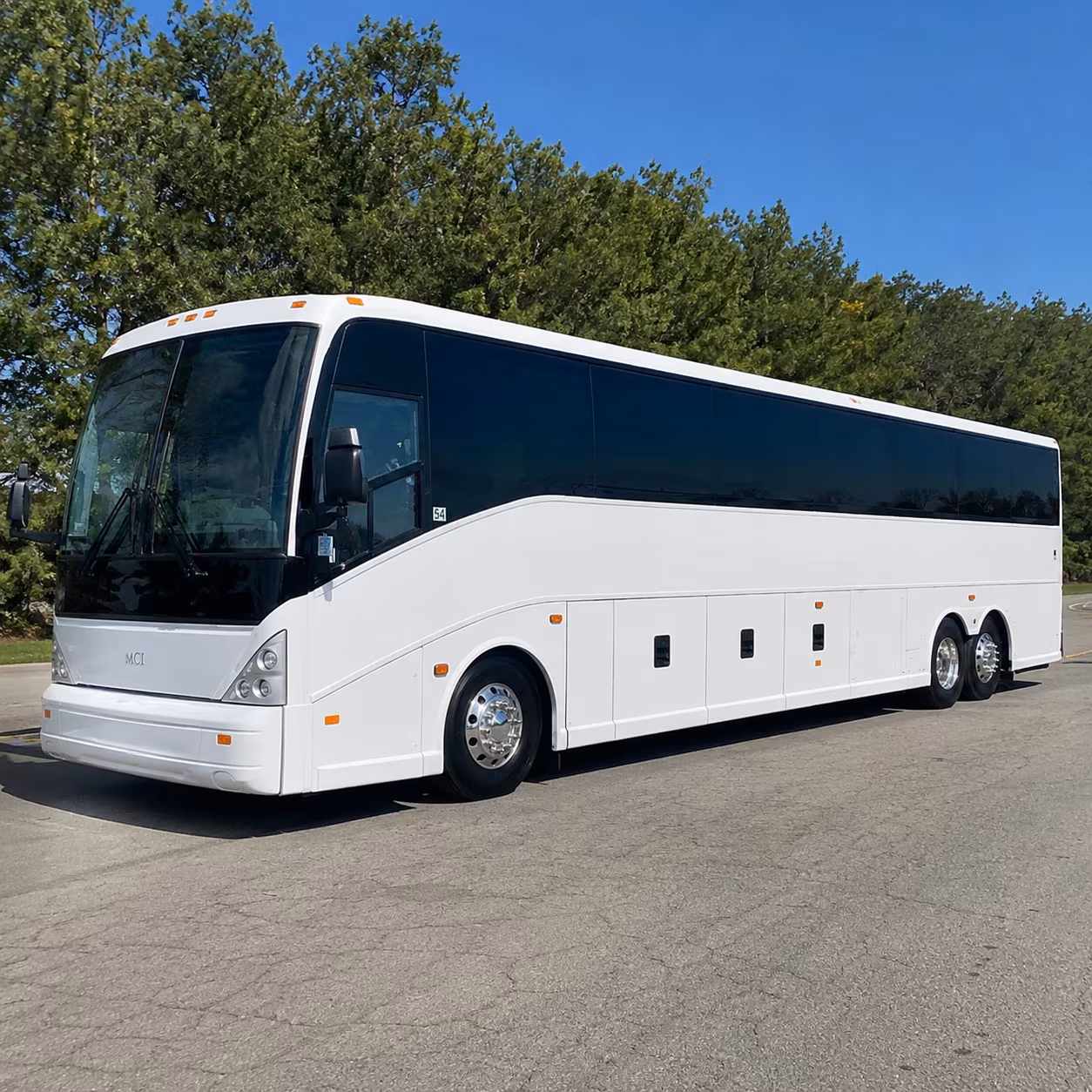 bus rental options for sandy trips