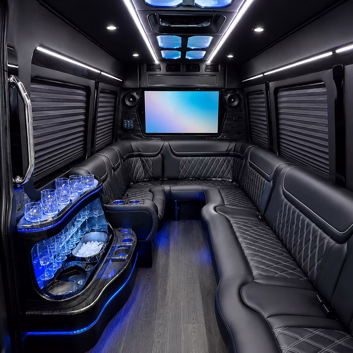 sandy concert party bus rental