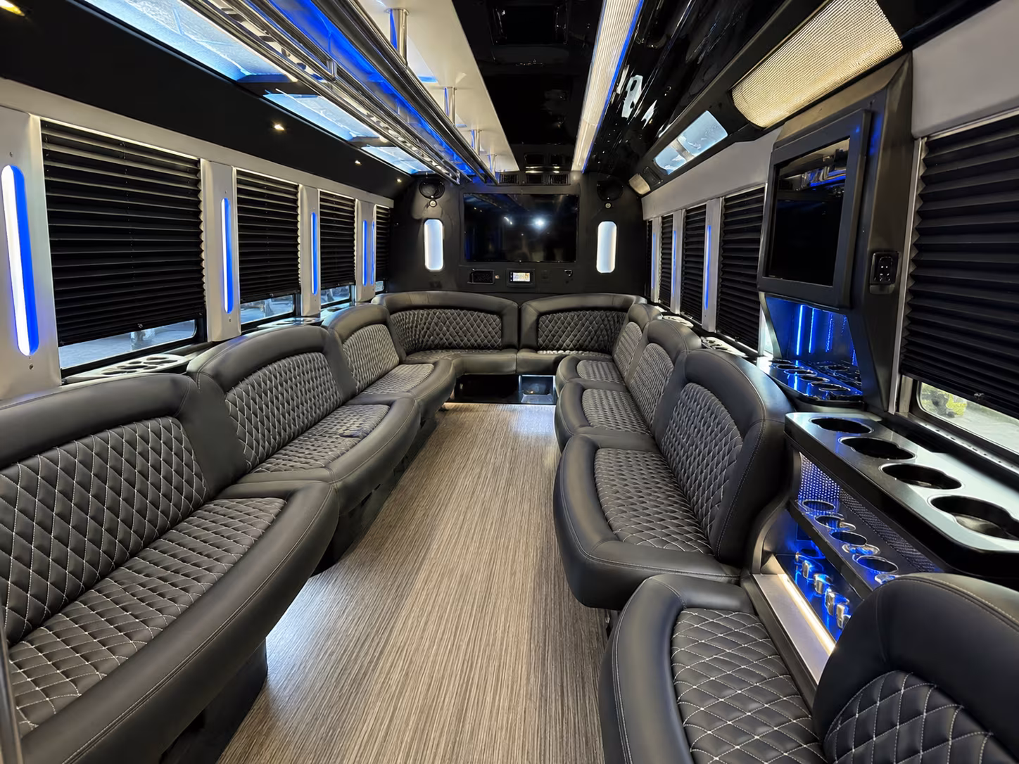 sandy holiday party bus rental