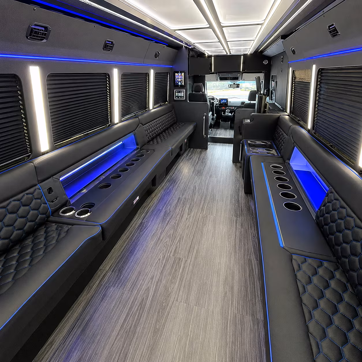 sandy sporting event party bus rental